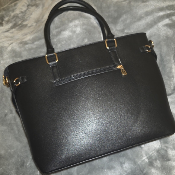 Montana West Black Tote Bag - Picture 2 of 3